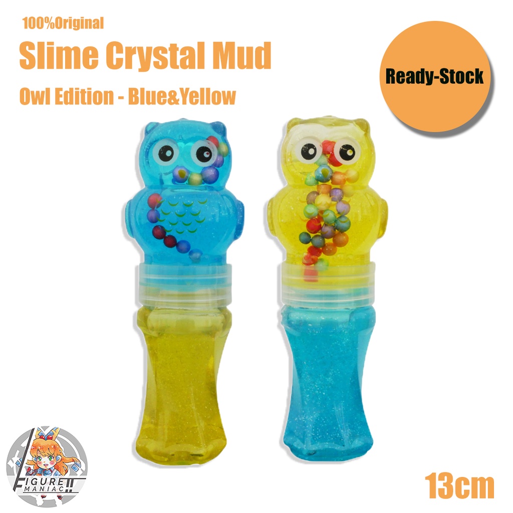 Mainan Anak - Slime OWL Edition Import Premium Slime Lucu Cute Slime Aman Crystal Mud Galaxy Mud