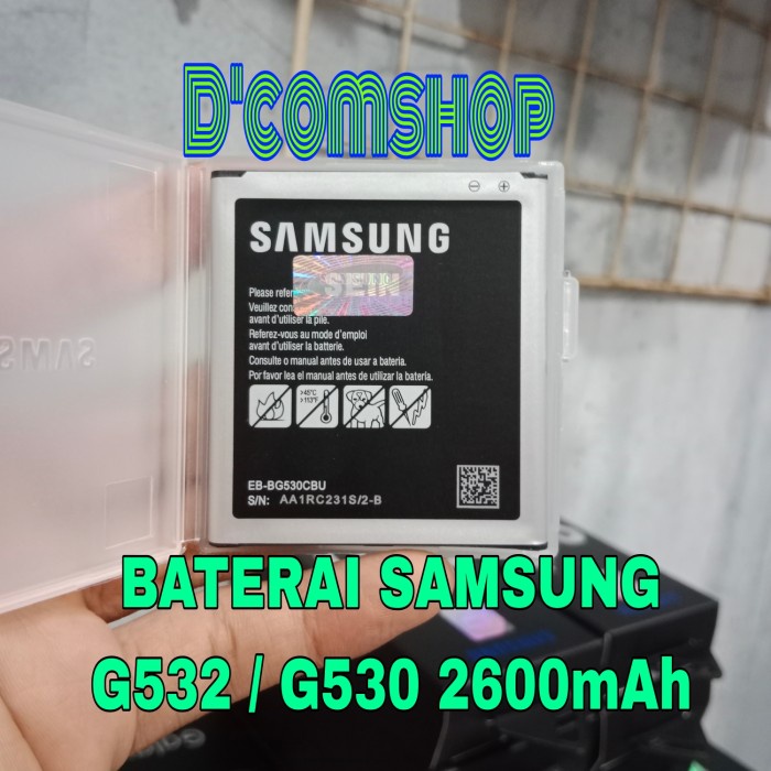 BATTERY BATERAI SAMSUNG GALAXY GRAND PRIME / J2 PRIME ORIGINAL 100%