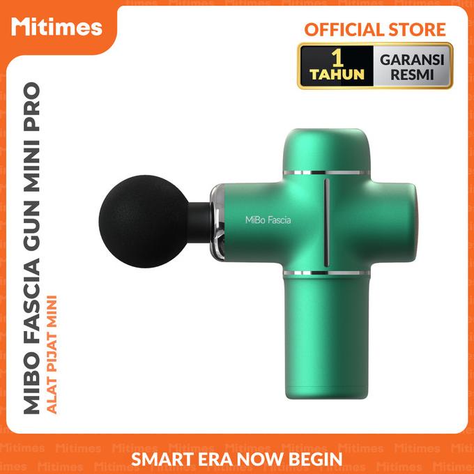 Mibo Fascia Massage Gun Mini Pro with Speaker Bluetooh Alat Pijat