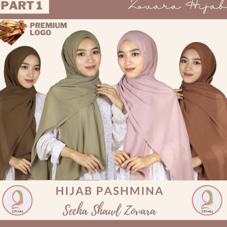 "TRT.21De22ᴬ" Hijab Pashmina Zovara