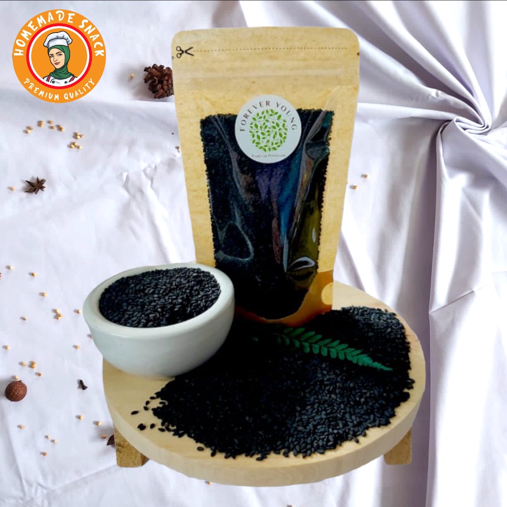 

Homemade Snack - Superfood Natural Black Sesame Wijen Hitam Organik Kualitas Premium