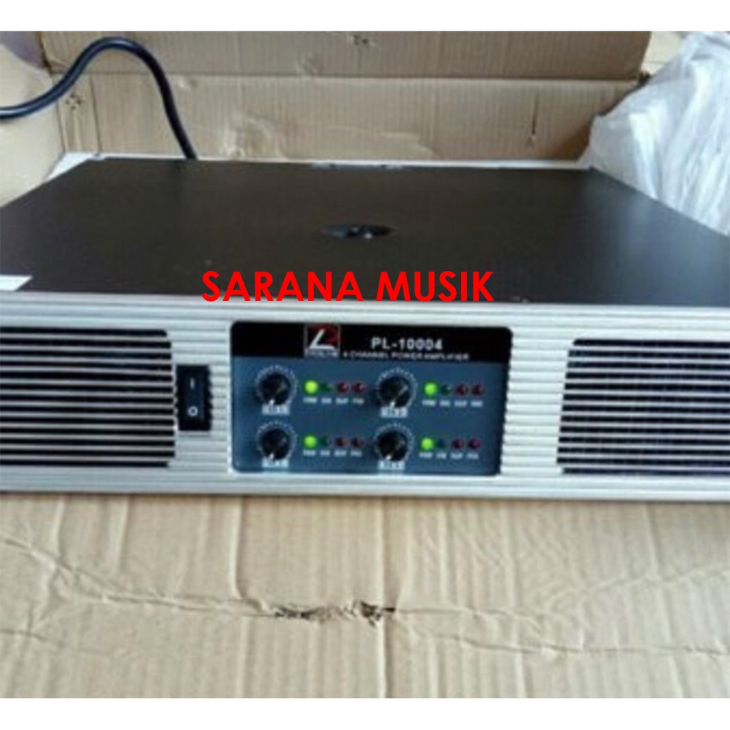 Power Ampli Pasline PL-10004 / PL10004 / PL 10004 / Pasline PL 10004 4x1000 watt original