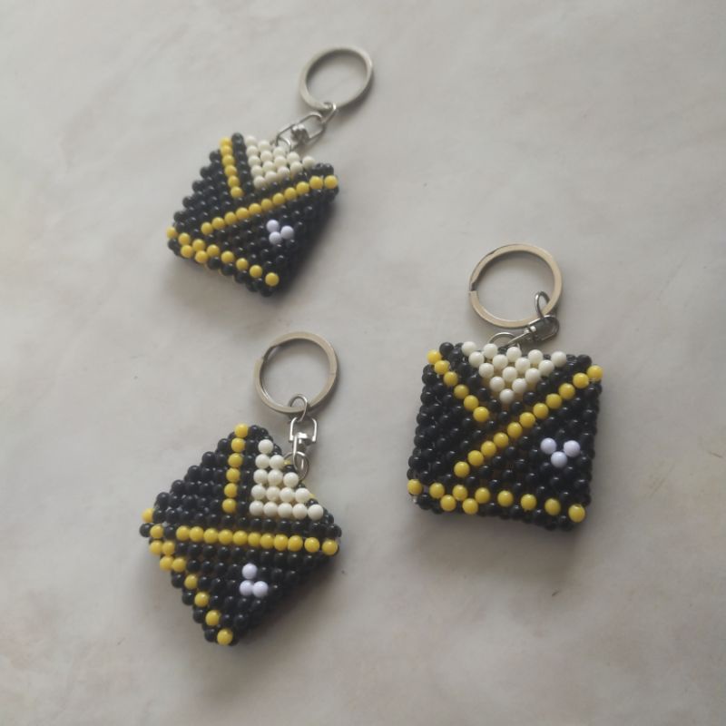 Keychain Power Rangers Samurai Yellow