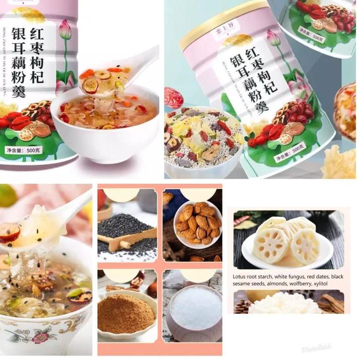 

D0S♠ oufen lotus ubi ungu / bubuk akar teratai 500gr Terlaku