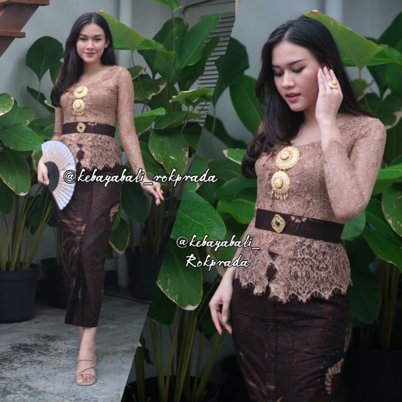 NEW ARRIVAL KEBAYA GLOSY PREMIUM KEBAYA SEMI METALIK KEBAYA BALI MURAH