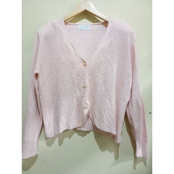 15. Marisa Christina Cardigan Soft Pink