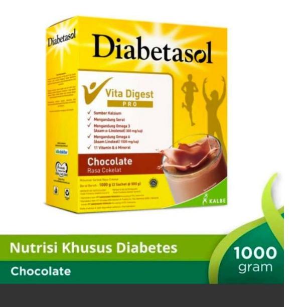 

GF6♟ Diabetasol 1kg vanila dan coklat Serbuuu