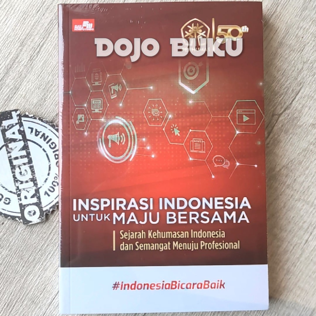 Buku 50 Tahun PERHUMAS: Inspirasi Indonesia untuk Maju Bersama  by Perhumas