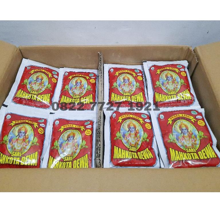 

(Q-E3E♥☞) Jamu (+Daun Dewa) SARI MAHKOTA DEWA sachet pegal linu asam urat proses cepat