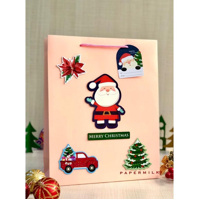 

PAPERBAG, TAS KERTAS PAPERMILK POLOS 26.32 NATAL RTGR66546R