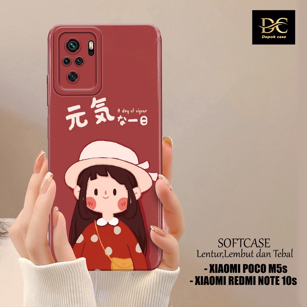 Case Xiaomi Poco M5s / Xiaomi Redmi Note 10s Terbaru - Fhasion Case KARTUN - Casing Hp Xiaomi Poco M