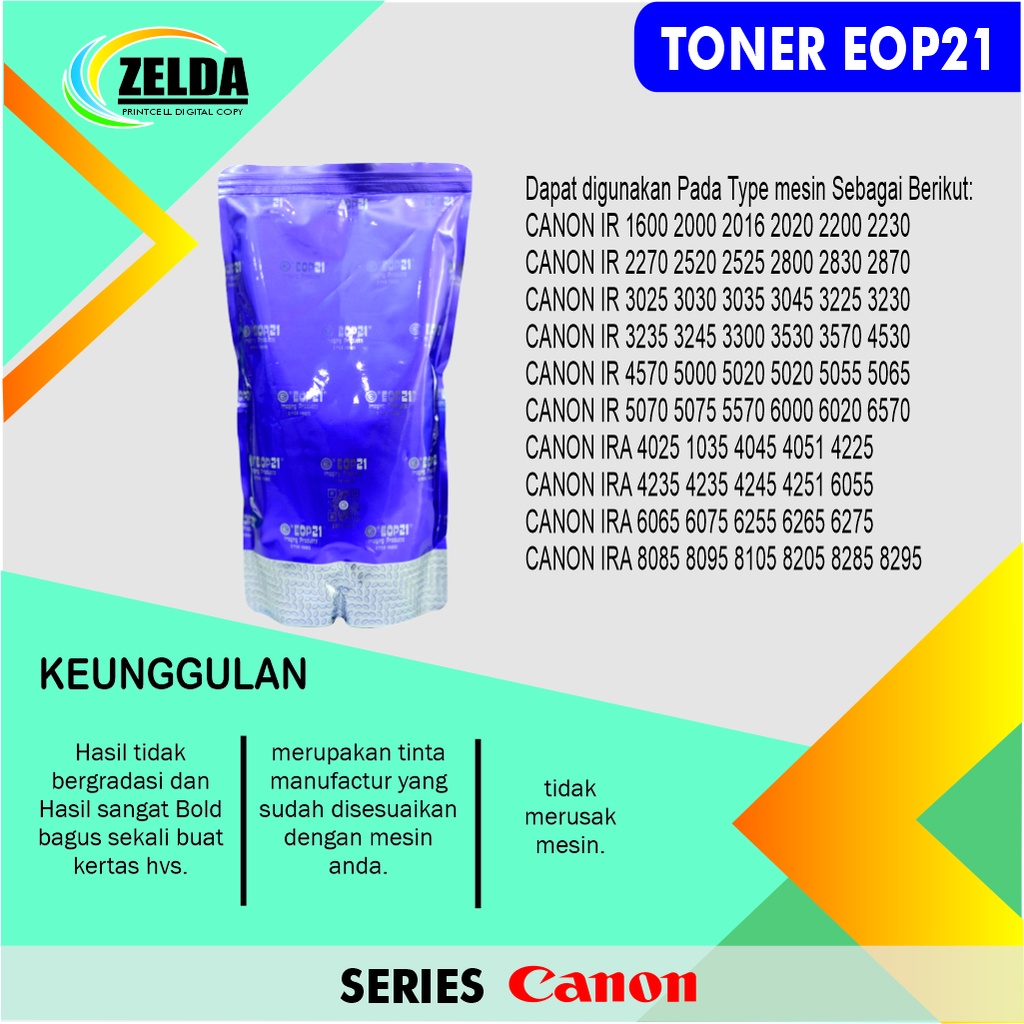 tinta TONER canon eop21