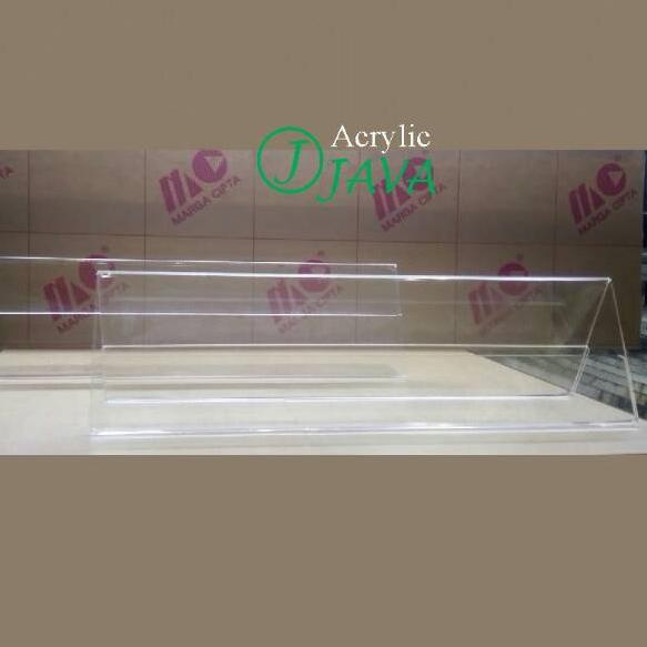

[Y-71 ☛] DESK NAME/ACRYLIC NAME PLATE/PAPAN NAMA AKRILIK MEJA (7X20) 1 SISI-amanah