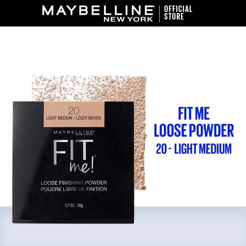 maybelline fit me loose finishing powder