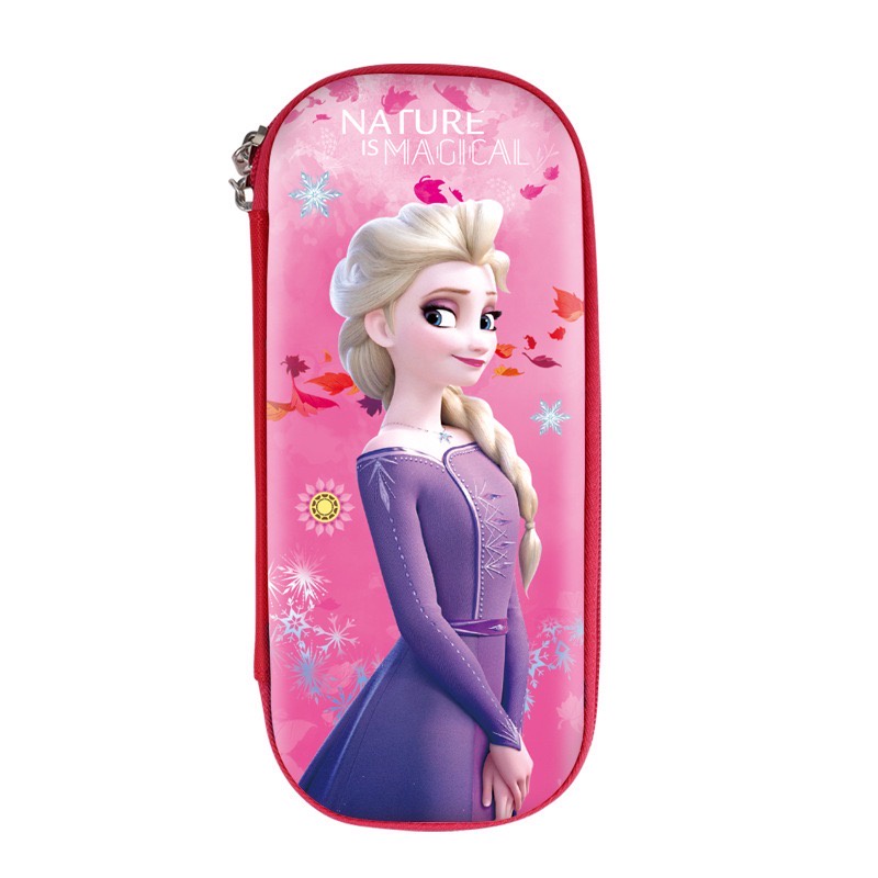 IMPOR KOTAK PENSIL ANAK SEKOLAH BAHAN EVA RINGAN MOTIF FROZEN ELSA ANA