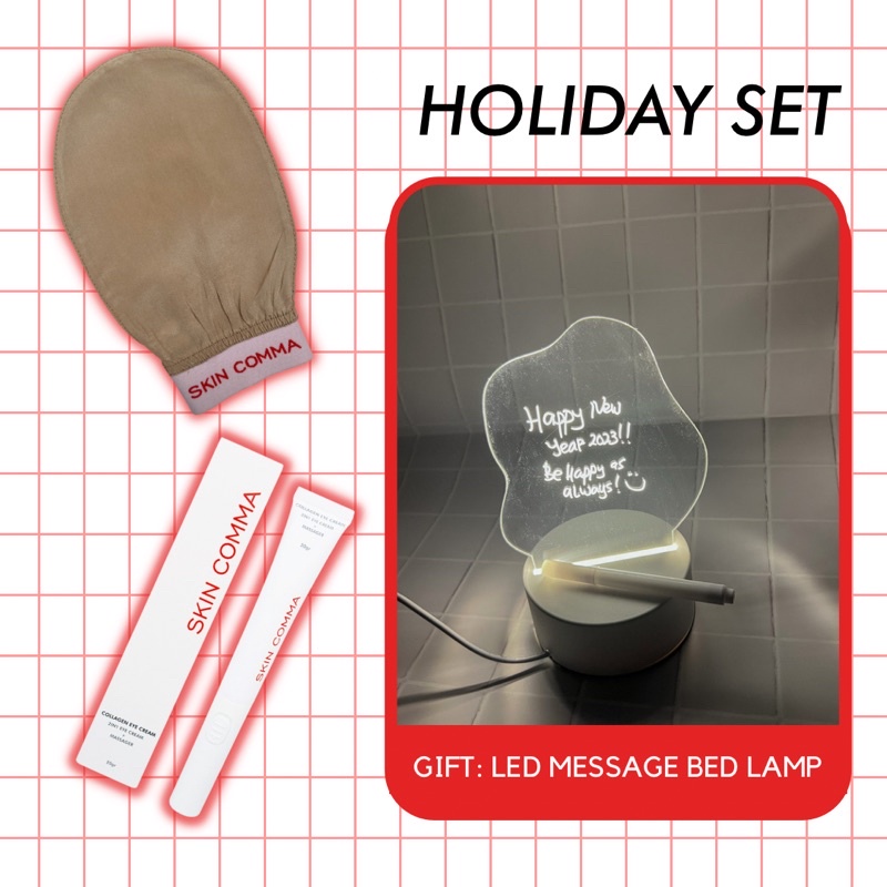 Skin Comma Your Turkish Glove + Eye Cream Holiday Set