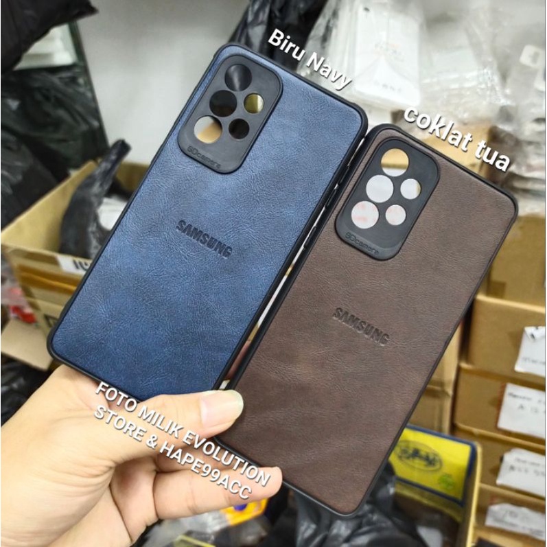 Samsung A23 4G A23 5G  A33 5G A53 5G A73 5G soft case leather kulit cover slim