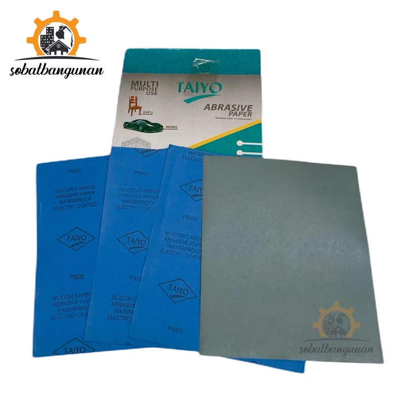 Amplas TAIYO 5000 Biru / Amplas 5000 Waterproof TAIYO