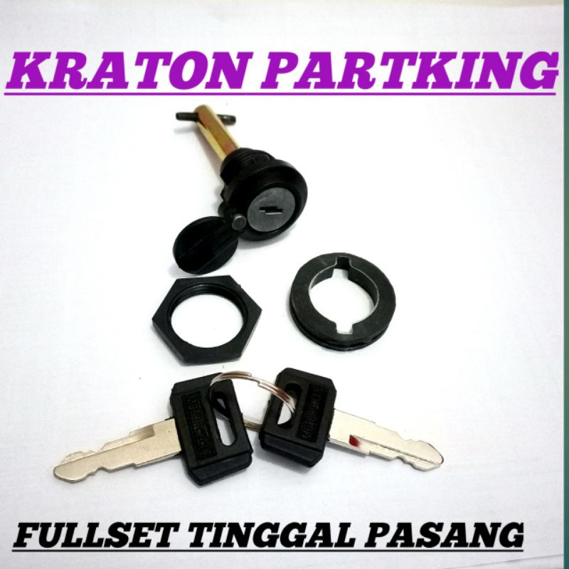 KUNCI TOOLBOX TOLBOX BAGASI RX KING KOMPLIT TINGGAL PASANG