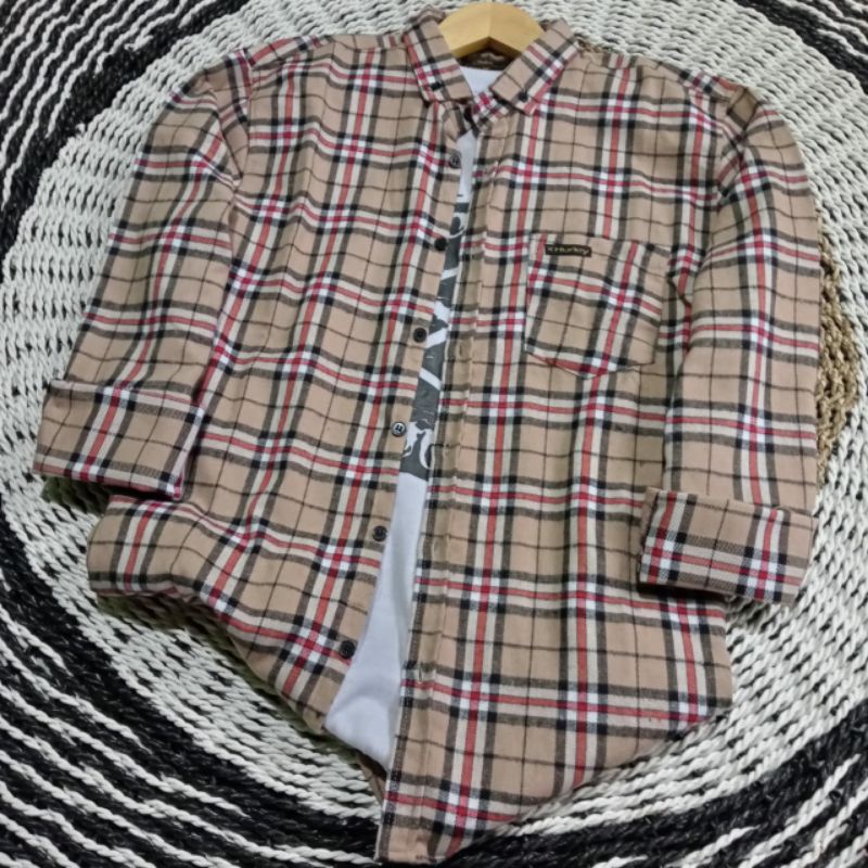 Kemeja Flanel Lengan Panjang Pria Wanita Import Terbaru Motif Kotak Kualitas Premium Fashion Flanel Wanita Terpopuler Flanel Terlaris Flanel Masa Kini Atasan Wanita Baju Wanita Hem Flanel Lengan Panjang Distro Import Kualitas Premium Terlaris Bestseller-L3