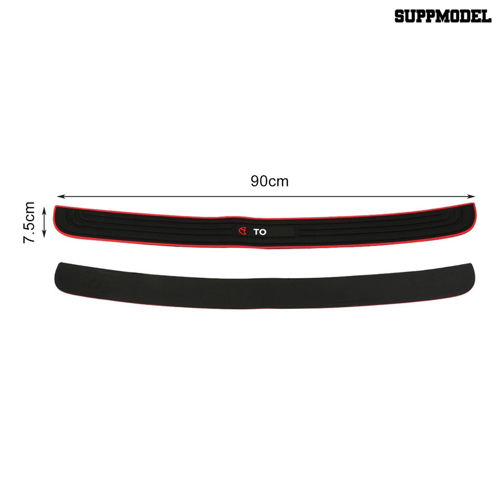 [Dekorasi] Yt-050511 Pelindung Bumper Belakang Mobil Universal Strip Karet Anti Gores Untuk Auto