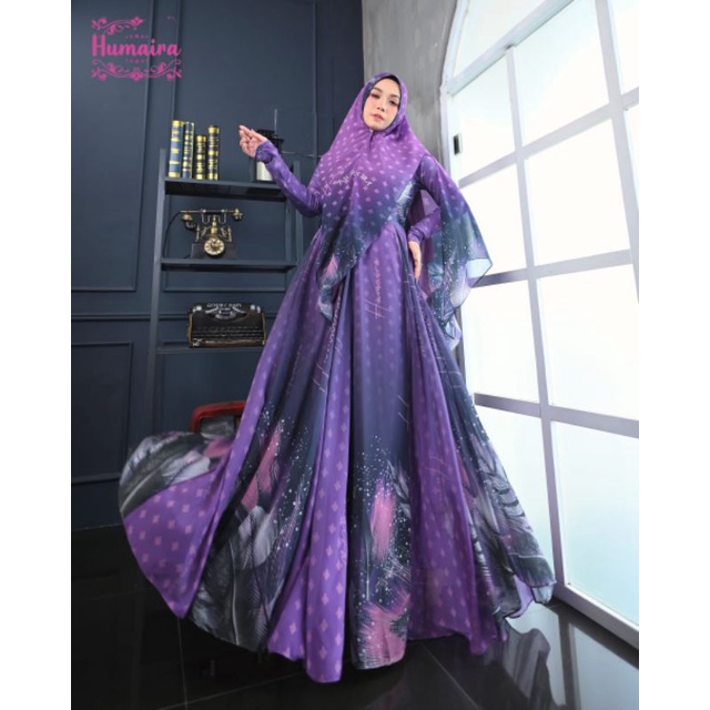 gamis AQHAZMA SYAR'I by Humaira