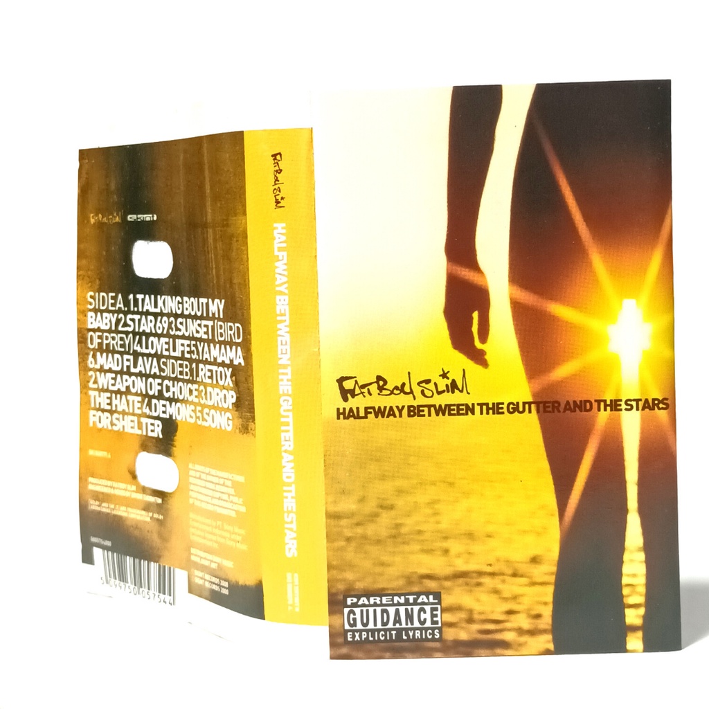 kaset tape Fatboy Slim Halfway Between The Gutter and The Stars new open sealed