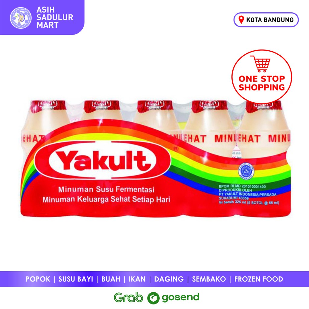 Yakult Minuman Susu Probiotik Sehat Promo Murah Bandung