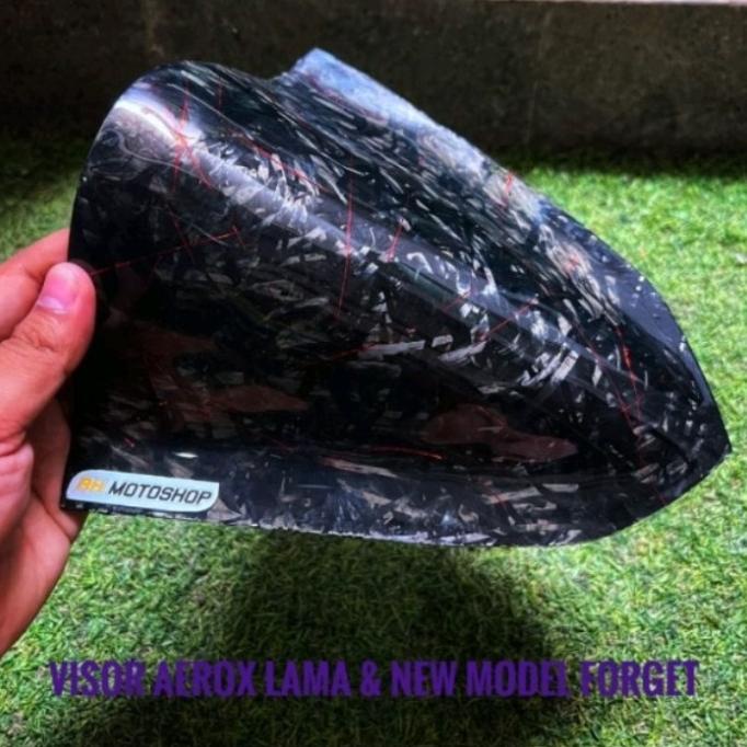 Visor Windhshield Aerox Old Lama & New Baru Carbon Forged