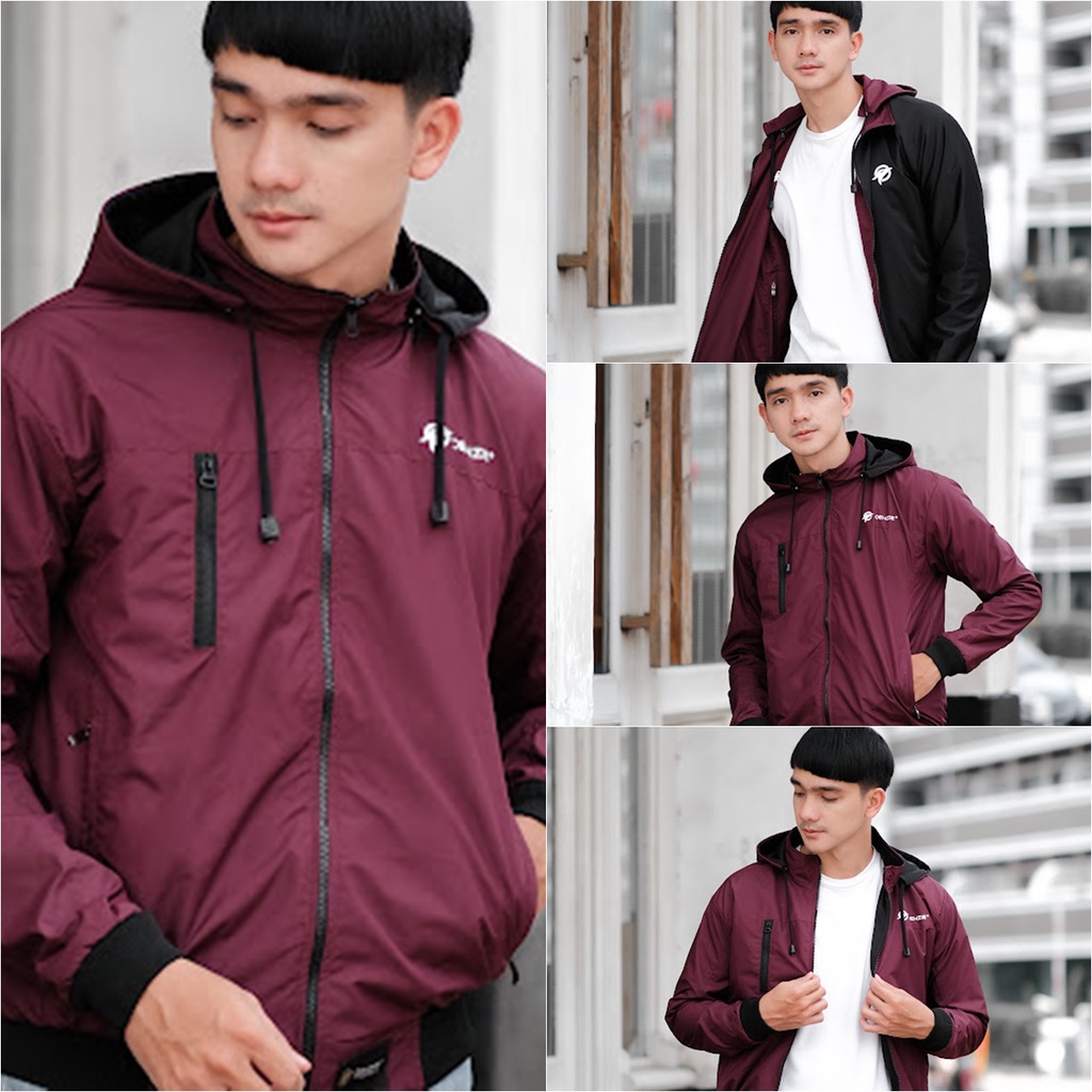 Promo jaket parka pria  distro bandung