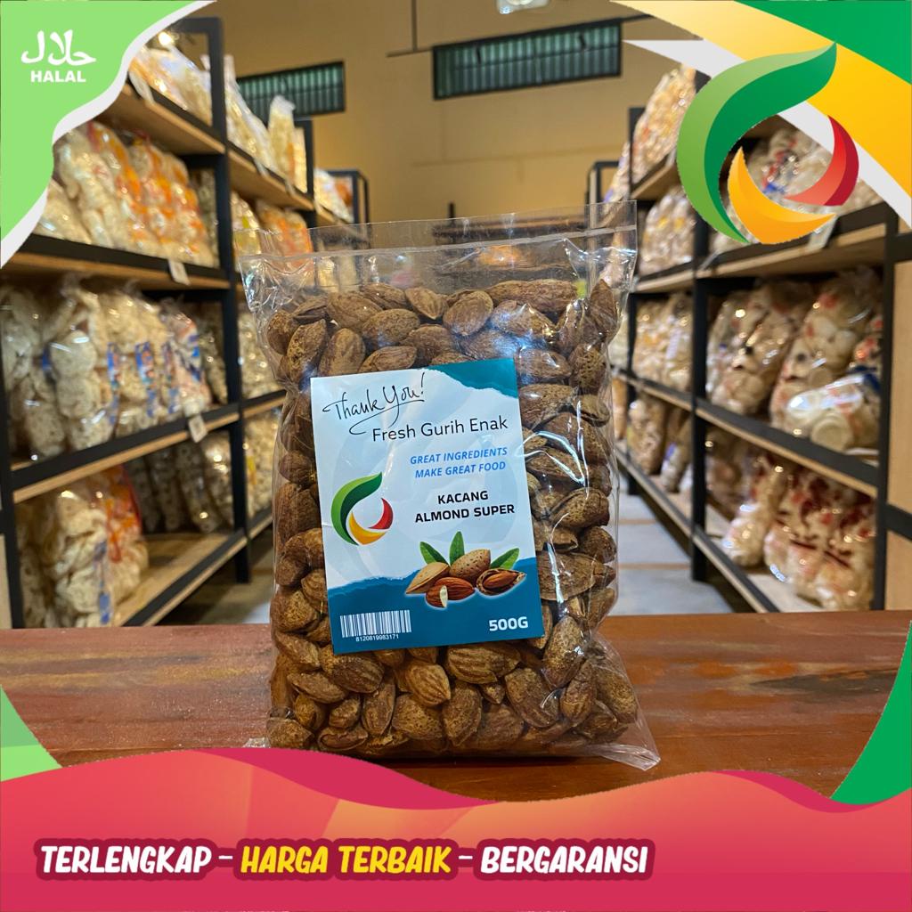 

Kacang almond enak dan gurih 500gr