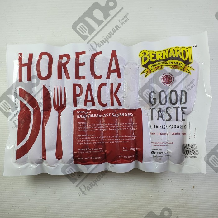 

BERNARDI HORECA SOSIS SAPI 1 KG BEST SELLER