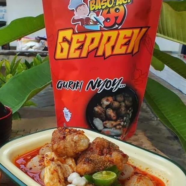 

↲ [GROSIR] Baso Aci 69 Geprek BOCI 69 TULANG RANGU Boci 69 bapper mantap baso aci geprek sambel ijo baso aci nyakrek く