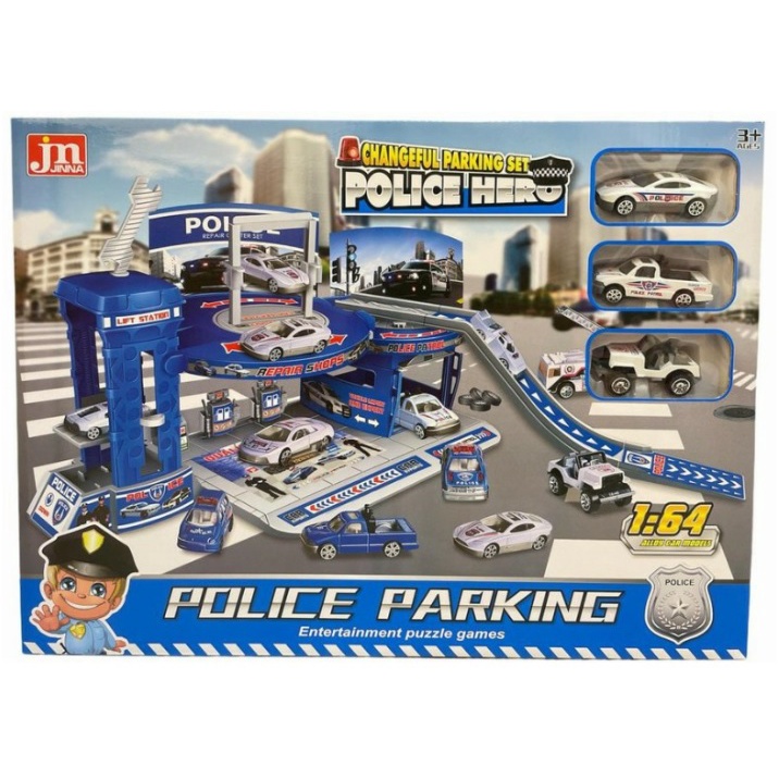 Mainan Anak Police Hero Police Parking Entertainmen N278-3