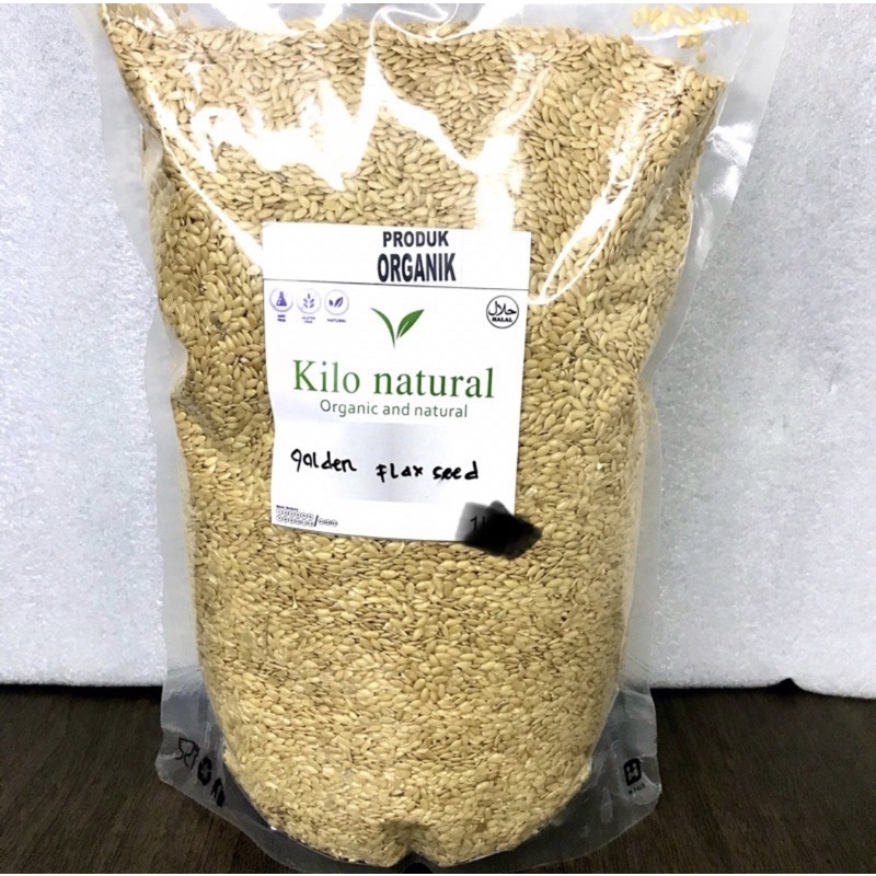 

Golden Flaxseed 250 Gr / Organic Golden Flaxseed 250 Gr