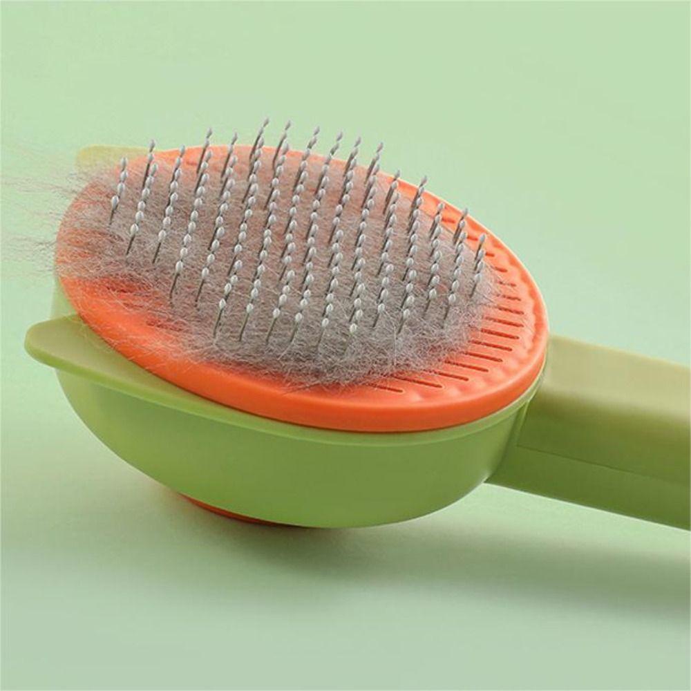 Solighter Pet Hair Brush Sikat Sisir Jarum Anjing Penghilang Bulu Lucu