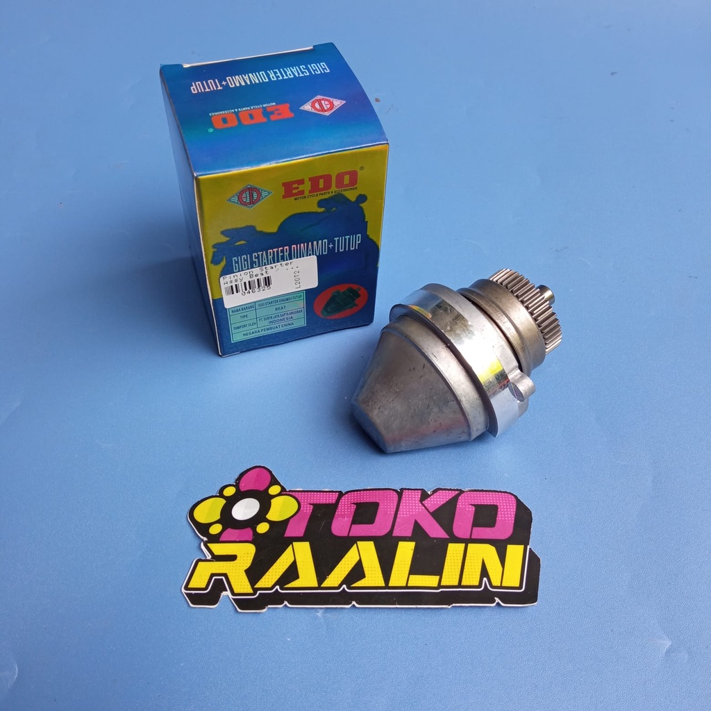 Pinio Assy Gigi Dinamo Stater Beat Vario+Tutup Gear Stater Dynamo EDO
