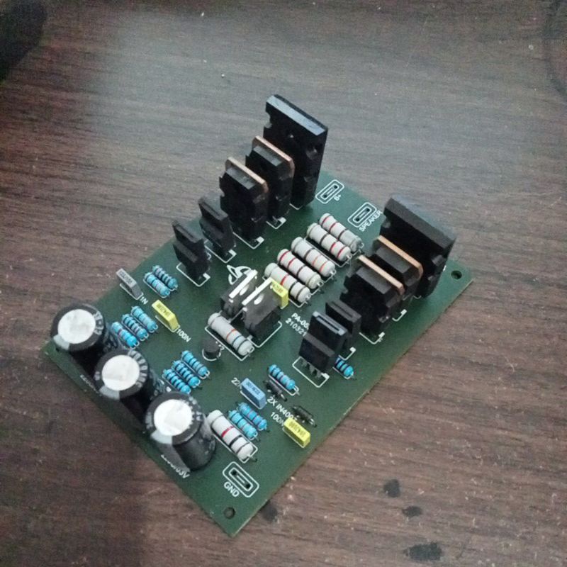 bostrap v2 PCB biasa komponen bagus