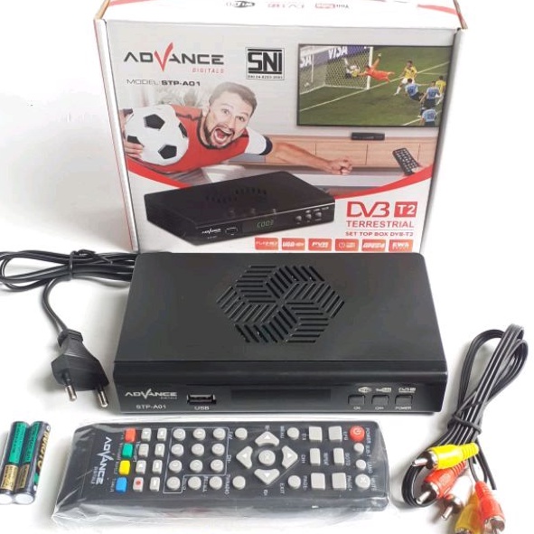 Set Top Box STB Antena TV Digital Full HD Advance