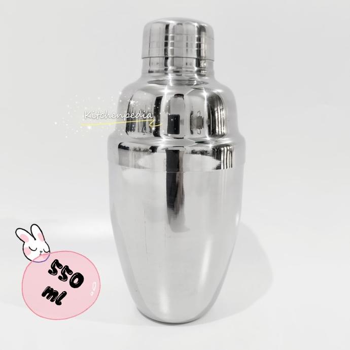 Cocktail Shaker Stainless / Shaker cocktail / Shaker Minuman (550 ml)