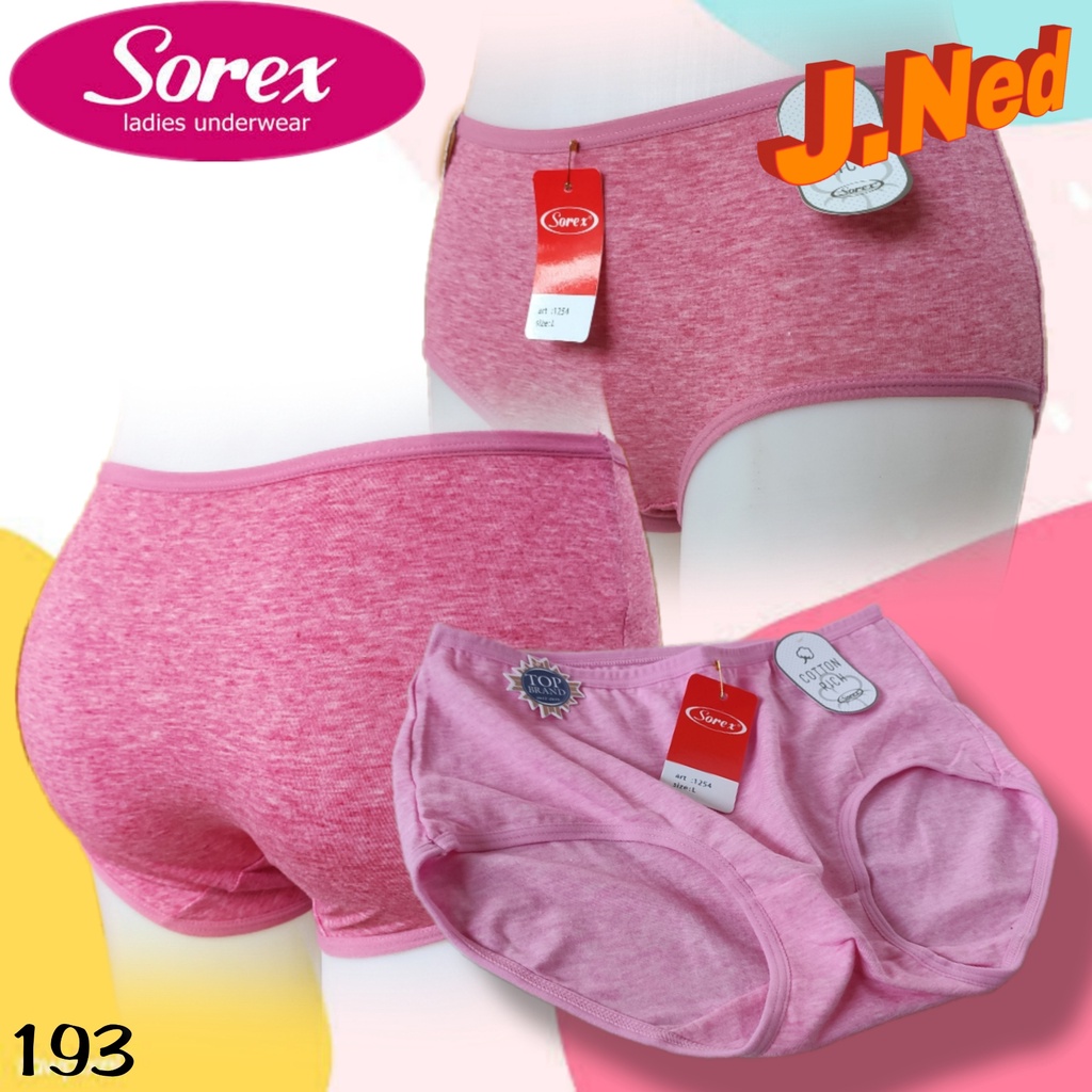 J193 CD WANITA SOREX CELANA DALAM WANITA SOREX COTTON RICH CELANA DALAM SOREX