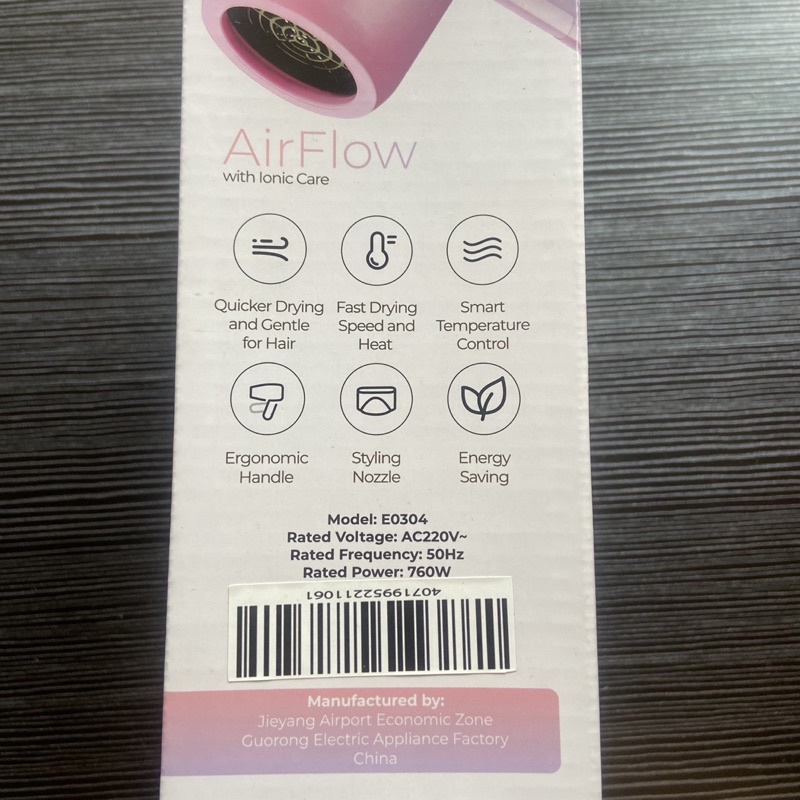 MIISOO AirFlow with Ionic Care