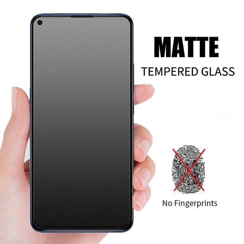 TEMPERED MATTE GLASS INFINIX NOT 7/NOT 8/NOT 10/NOT 10 PRO/NOT 10 PRO NFC/NOT 11/NOT 11S/NOT 11 PRO 
