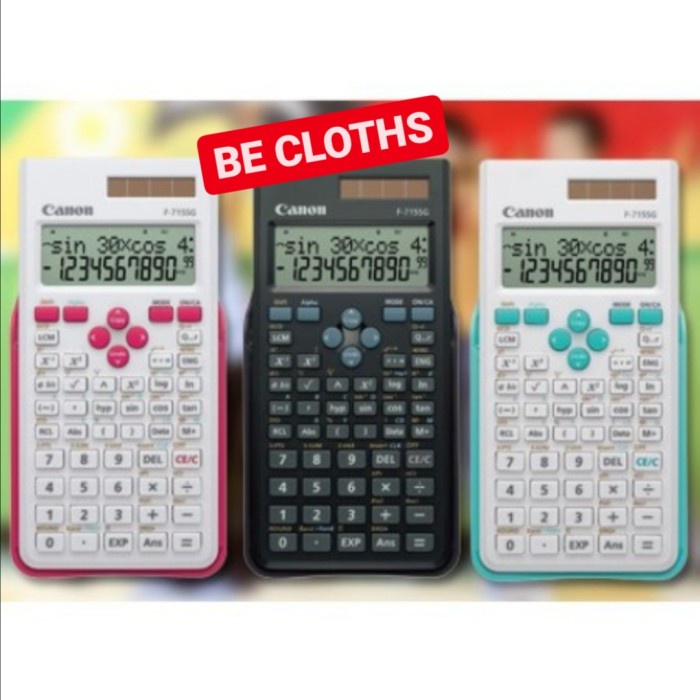 

TERBARU Canon F-715SG Kalkulator Scientific