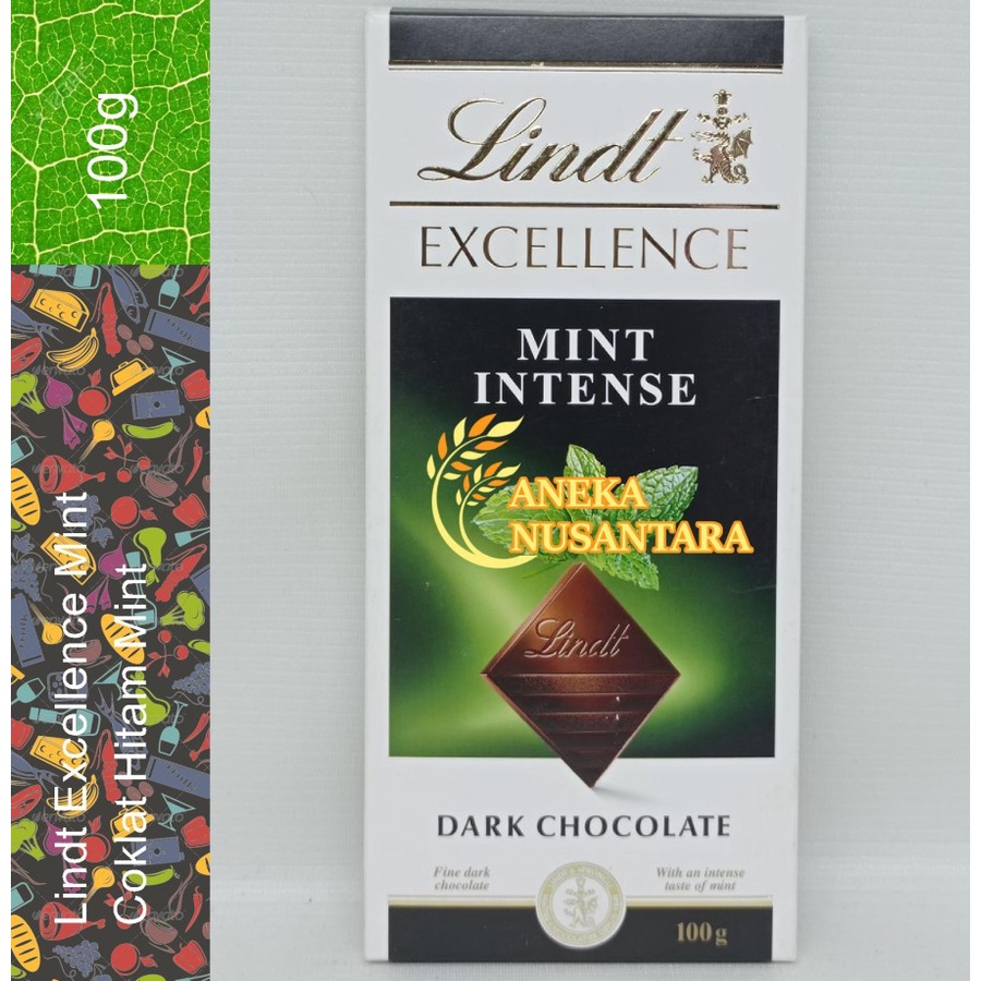 Jual Lindt Excellence Mint Lindt Dark Chocolate Coklat Hitam Mint 100gr Lind Excelence 100 gr