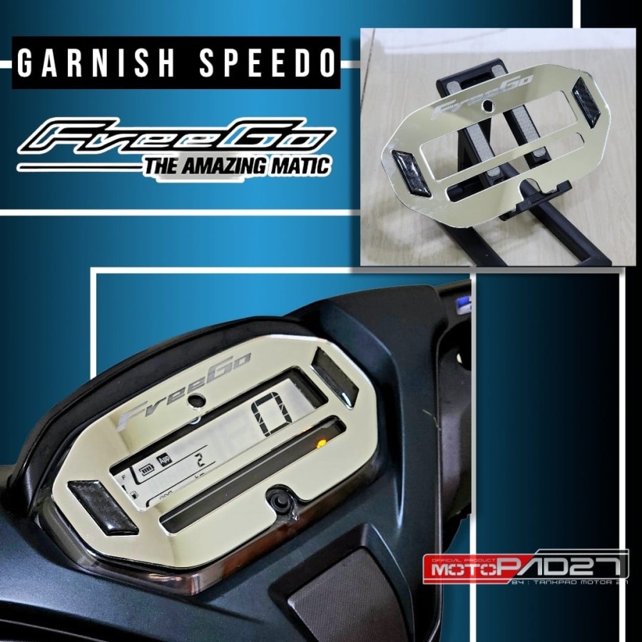 Garnis Spidometer Yamaha FREEGO Garnis Speedometer Antigores Freego