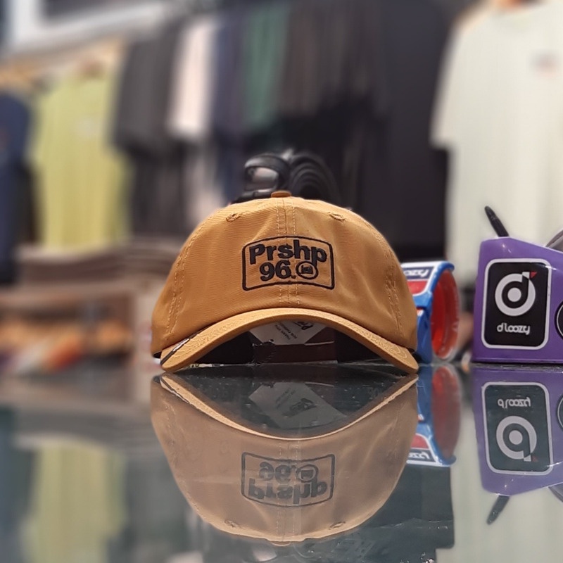 PROSHOP Topi Baseball Polocap Polo Cap Logo Mustard 06