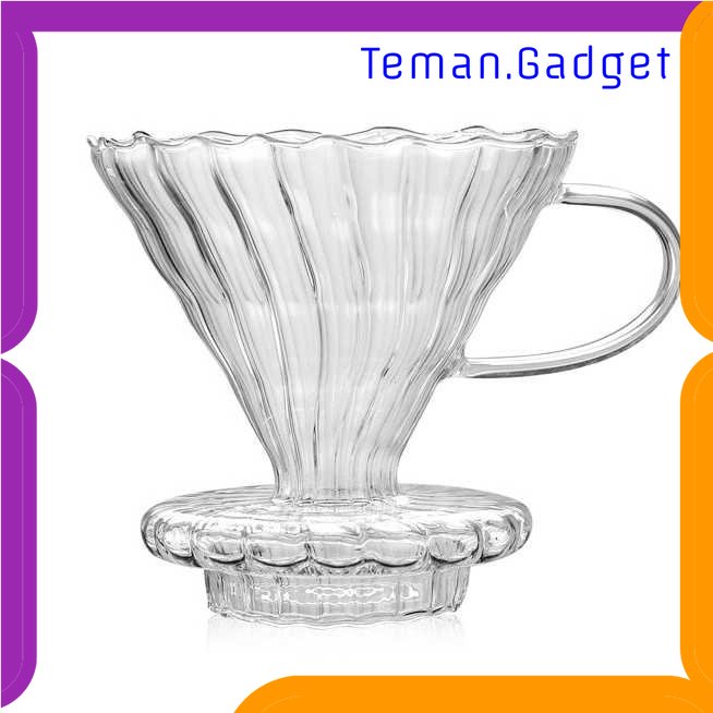 TG - DPR SELUNA Gelas Filter Penyaring Kopi V60 Cone Coffee Dripper Filter - SD-8106