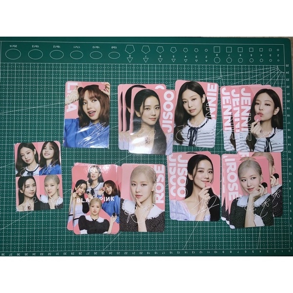 Pc Photocard Official Oreo x Blackpink Jennie Lisa Jisoo Rose