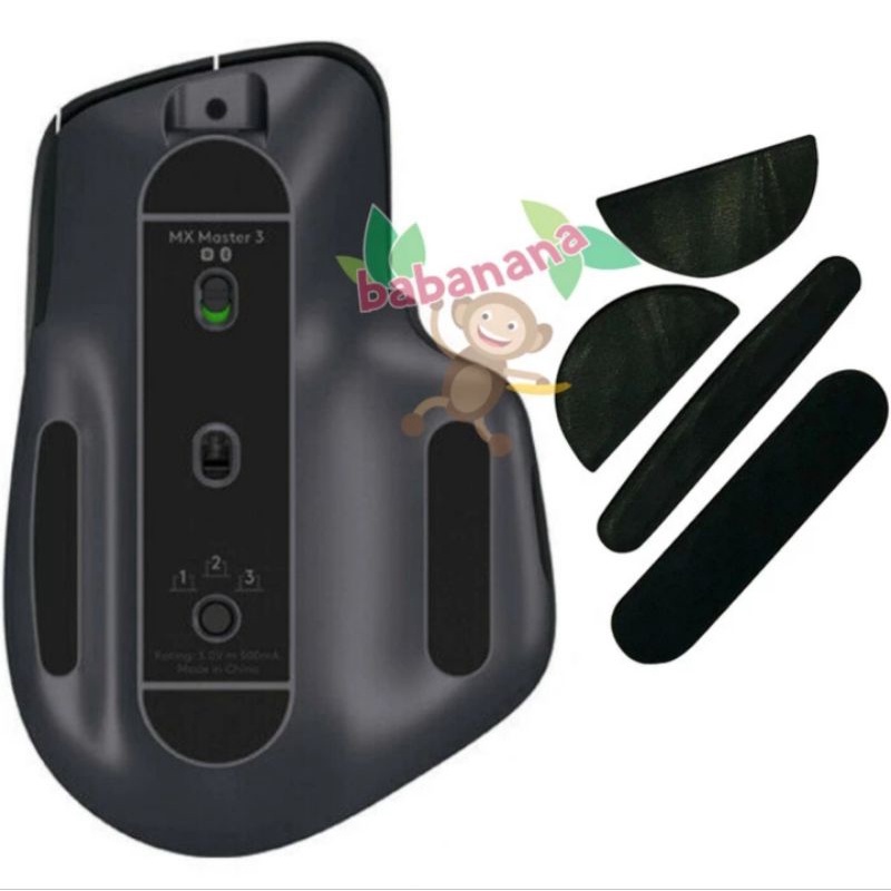 Mouse feet Logitech mx master 3 alas rubber replacement pengganti